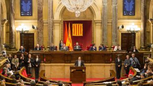 La CUP frustra la investidura de Turull, que evita hablar de independencia