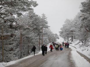 Riesgo de aludes en la sierra de Guadarrama