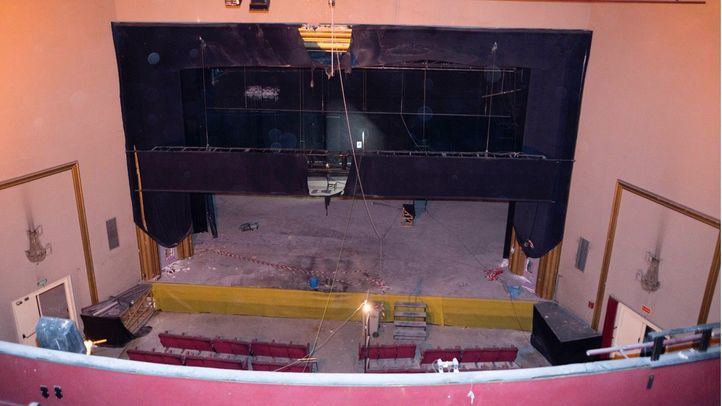 La sala principal desde el anfieatro