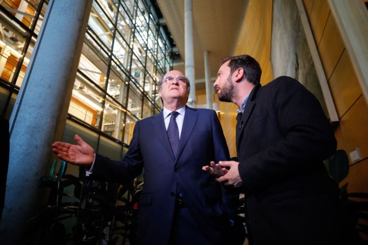 Gabilondo, en la sesión de este miércoles.