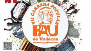 Los atletas "corren por el barrio" en Vallecas