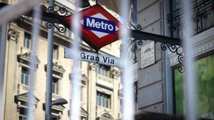Metro cierra dos salidas de Gran Vía desde el lunes