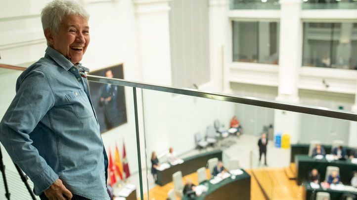 Boti García ha asistido a la votación en el Palacio de Cibeles este martes.