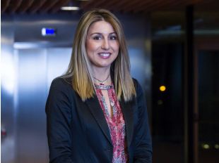 Lola Ortiz, primera decana del Colegio de Ingenieros de Caminos de Madrid