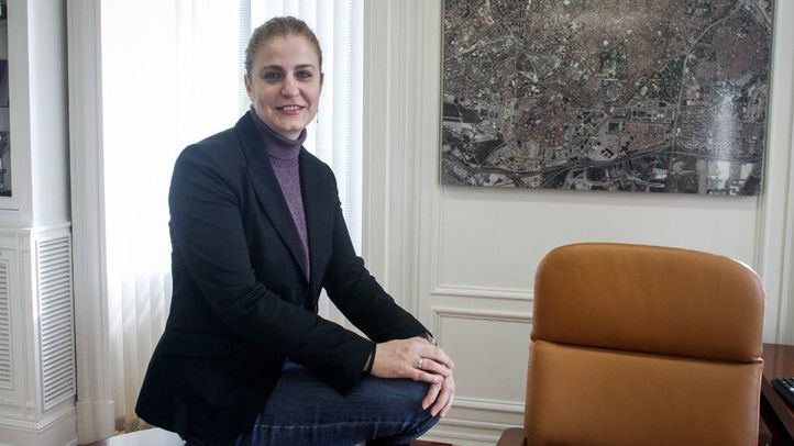 La concejala Esther Gómez es la portavoz de Ahora Madrid en la comisión de BiciMAD.