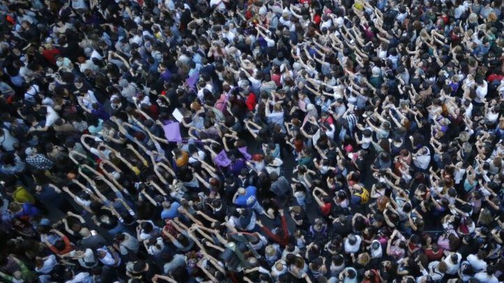 Protesta contra la sentencia a La Manada.