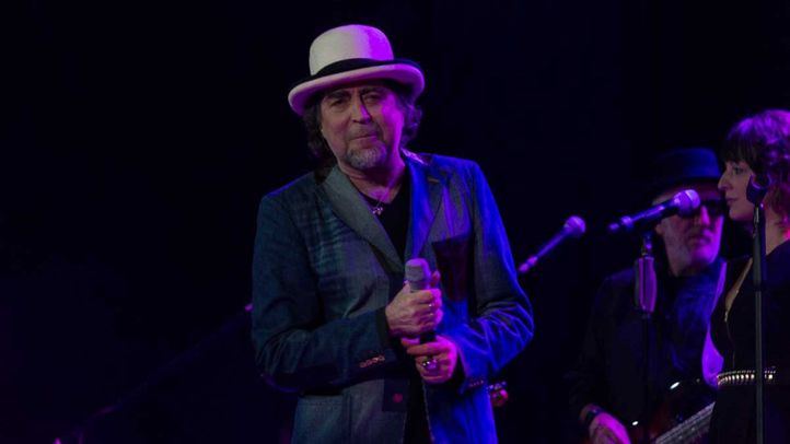 Joaquín Sabina en concierto.