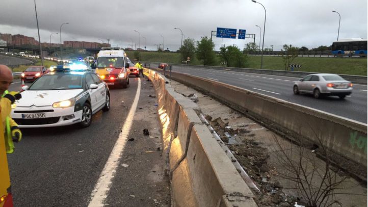 Accidente en la M-40