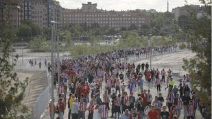 Los vecinos del Wanda "hartos" de los cortes en los partidos