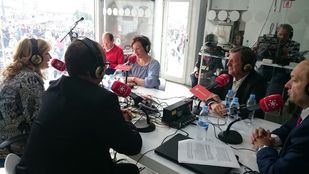 Luis Partida, Cati Rodríguez y Serafín Falardos visitan Onda Madrid