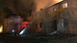 Arde el Palacio de Osuna de Aranjuez