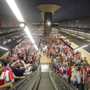 Así será el dispositivo de seguridad del Atlético-Arsenal