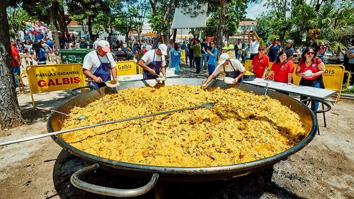Paella en las fiestas de Rivas Vaciamadrid