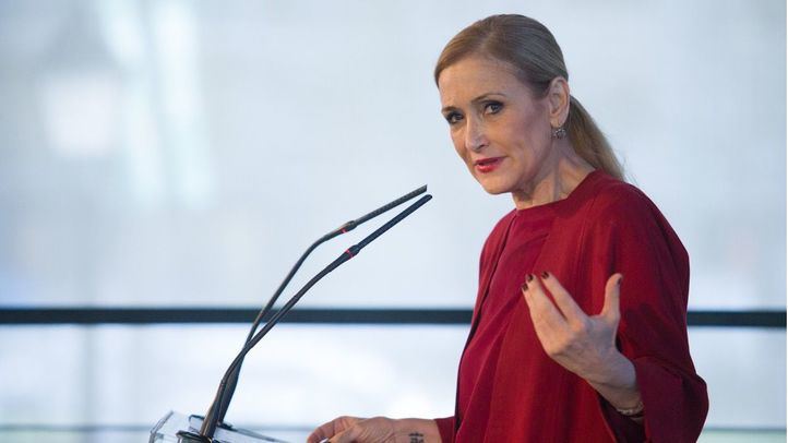 La expresidenta de la Comunidad, Cristina Cifuentes