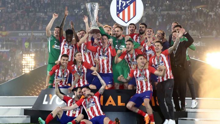 El Atlético de Madrid conquista la tercera Liga Europa de su historia tras vencer (0-3) en la final de la competición al Olympique de Marsella