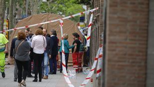 La caída de un forjado provoca el semiderrumbe de un edificio en el número 19 de la calle del General Martínez Campos, en Chamberí.