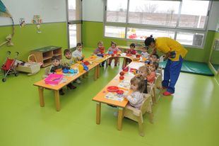 Aula de una escuela infantil municipal