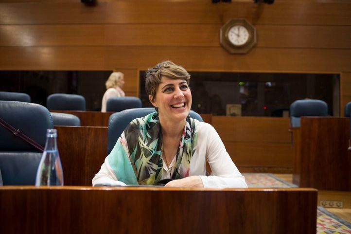 Ruiz-Huerta, a su llegada al Pleno.