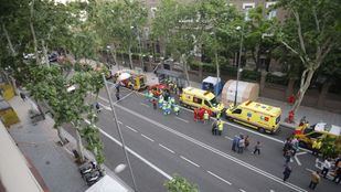 Los bomberos van "mucho más rápido" tras eliminar elementos inestables