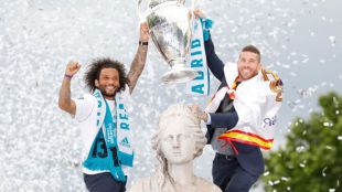 Madrid celebra la decimotercera 'Champions' del Real Madrid