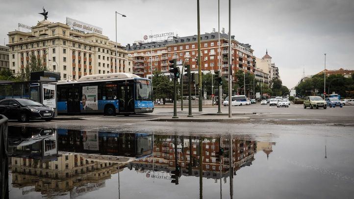 Lluvia en Madrid