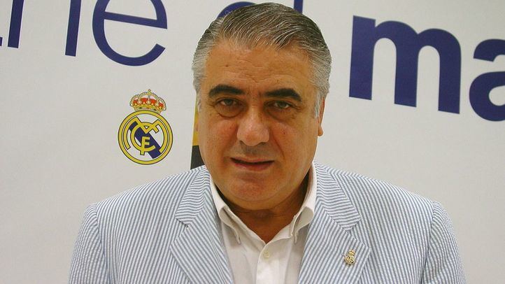 Lorenzo Sanz cuando fue candidato a la presidencia del Real Madrid