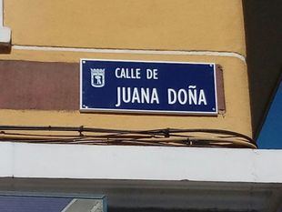 Juana Doña ya tiene su calle en Arganzuela
