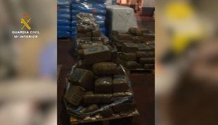 Intervenidas dos toneladas de hachís en Coslada