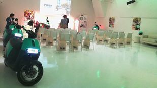 Presentación del nuevo servicio de alquiler de scooters, Coup.