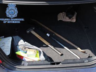 La Policía detiene a seis aluniceros por asaltar bancos