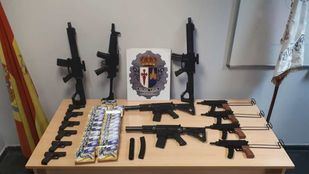 Intervenidas 39 armas de aire comprimido en una feria de Aranjuez