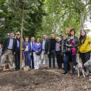 El Retiro planta su primer 'árbol literario'
