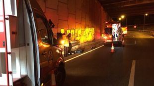 Muere un motorista tras sufrir un accidente en la M-40