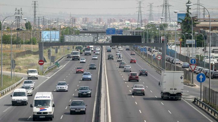 Imagen de archivo de la carretera de Toledo a su paso por Getafe.