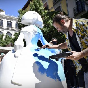 Flamenco y arte urbano para revivir a la Menina del Reina