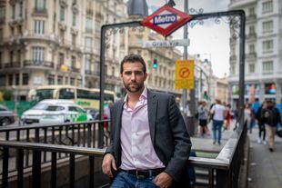 Alberto Oliver, diputado de Podemos y portavoz de la formación morada en la comisión del amianto.