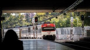 Tren de Cercanías en una foto de archivo
