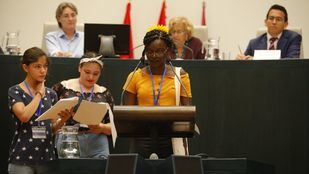 Un Pleno adolescente para pedir puntos morados en IES y un Orgullo feminista