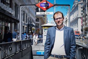 Daniel Viondi, diputado del PSOE y portavoz socialista en la comisión de investigación sobre el amianto en Metro.