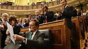 Rajoy deja su escaño en el Congreso