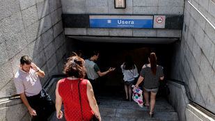 Estación de metro de Usera.
