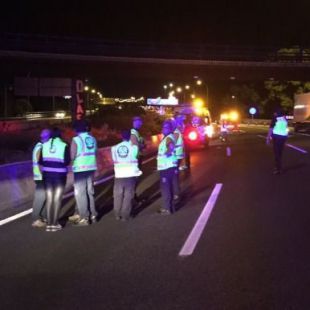 Un joven fallece atropellado cuando cruzaba la A-2