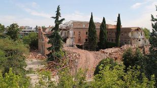 Ocho árboles del convento de las Damas Apostólicas, talados sin permiso municipal