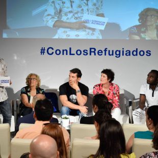 Carmena conmemora el Día Mundial del Refugiado: "Que Madrid lidere y acoja"