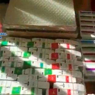 Incautados cinco millones de pastillas y detenido un mister universo reindicente