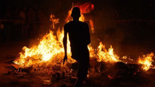 Las hogueras de San Juan vuelven a Retiro 30 años después