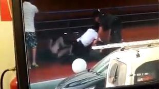 Agresión a Guardia Civil y vigilantes en Majadahonda