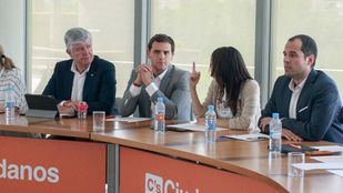 Imagen de archivo de una reunión de la dirección de Cs.