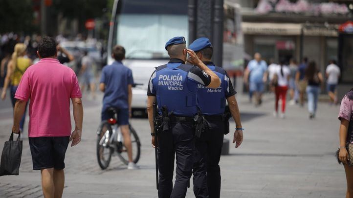 El refuerzo en Centro conlleva un descenso de los efectivos en los demás distritos.