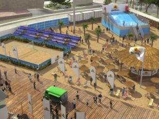 La playa de Colón hace aguas